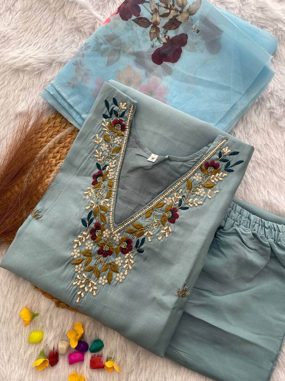 new handwork kurta set collection - rpd fashion