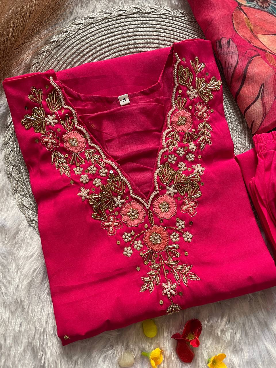 handwork kurta set rpd fashion
