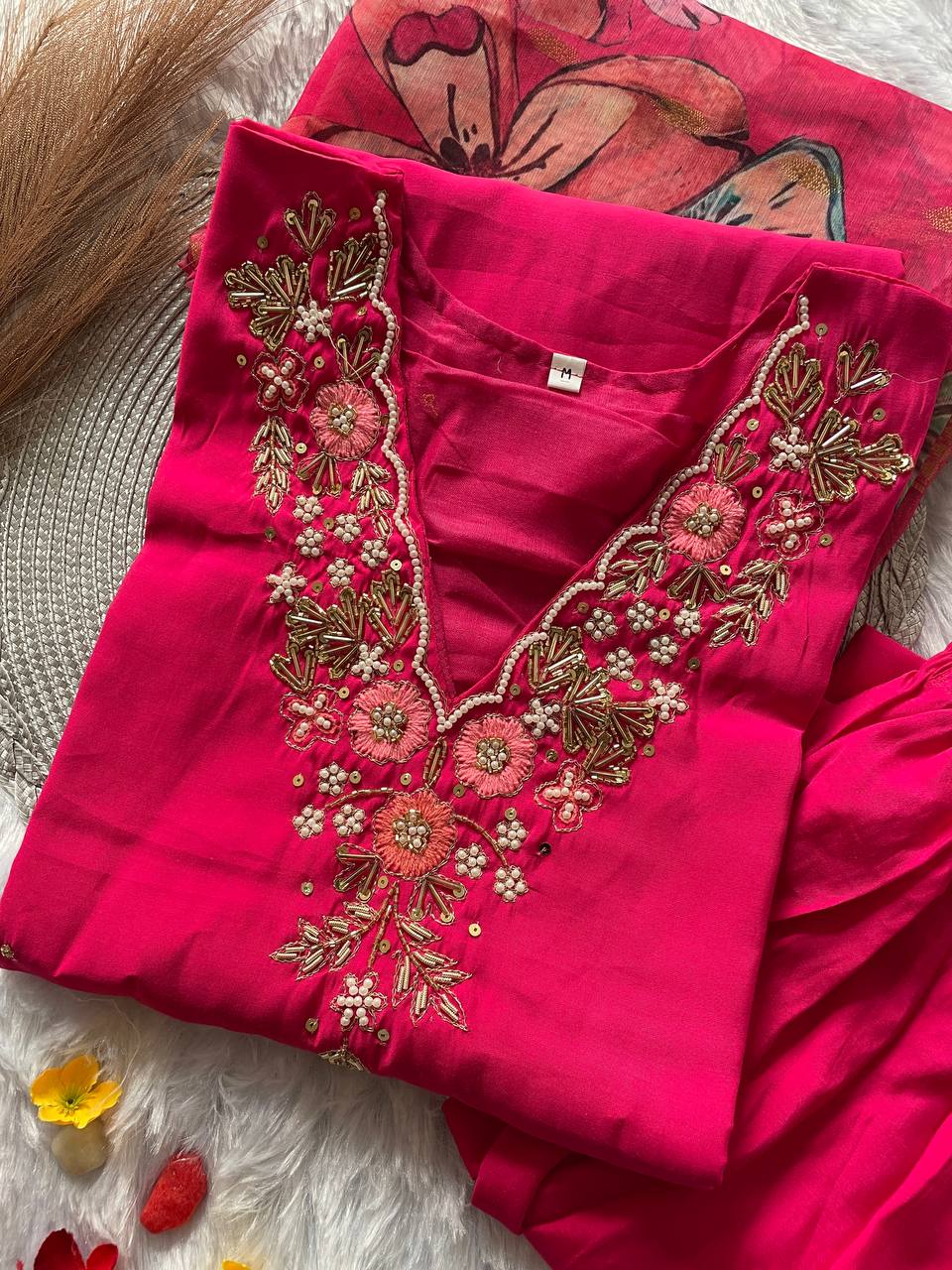 handwork kurta set rpd fashion