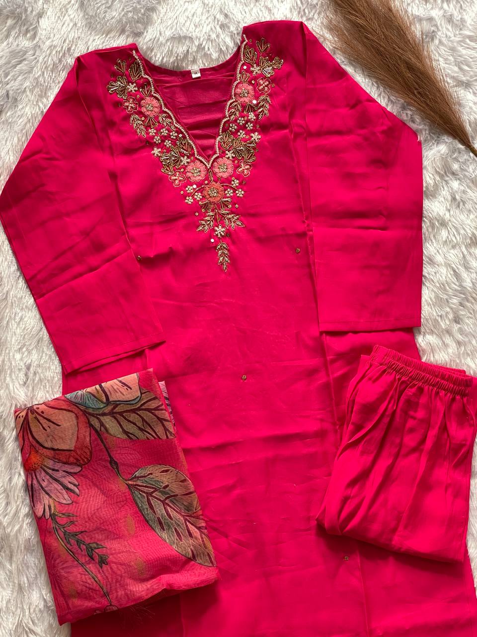 handwork kurta set rpd fashion