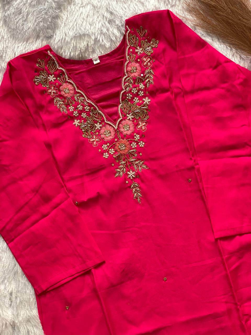 handwork kurta set - rpd fashion