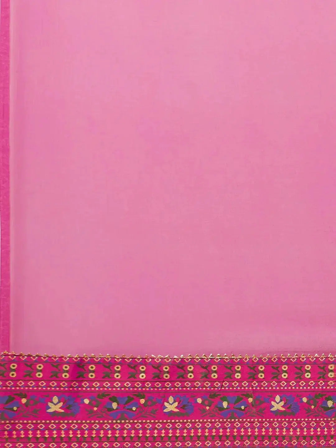 cotton kurta set for women | pink printed kurti pant with dupatta set - rpd fashion