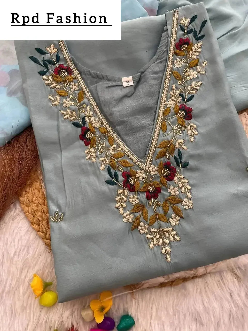 new handwork kurta set collection - rpd fashion