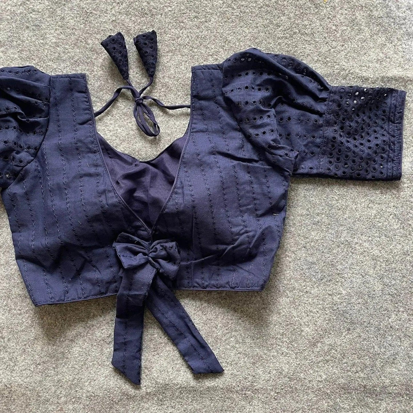 pure cotton hakoba blouse - elegant & comfortable - rpd fashion