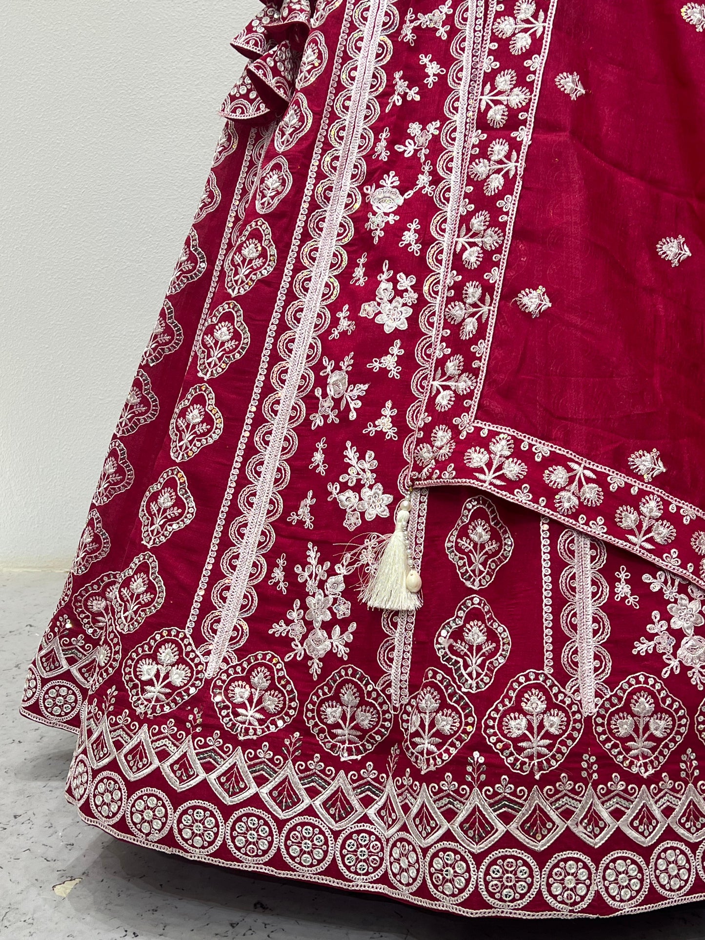 wedding lehenga choli in pink indian bridal lehenga with sequin embroidery designer lehenga for women rpd fashion