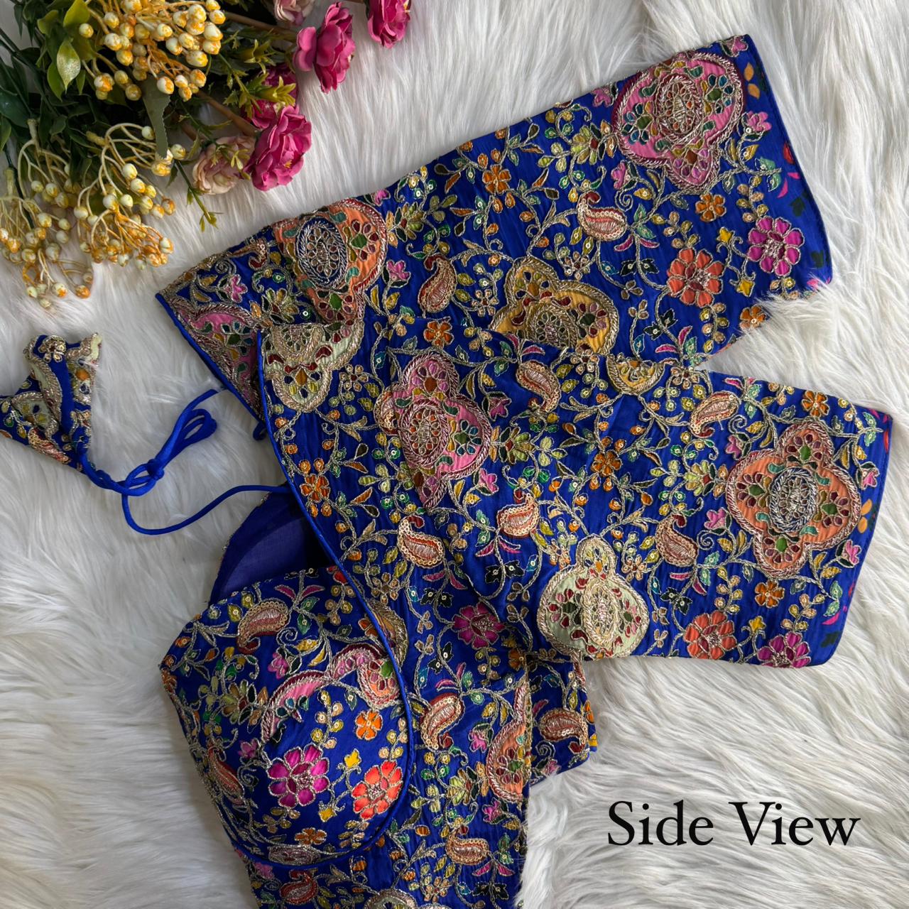 elegant readymade bridal blouses online