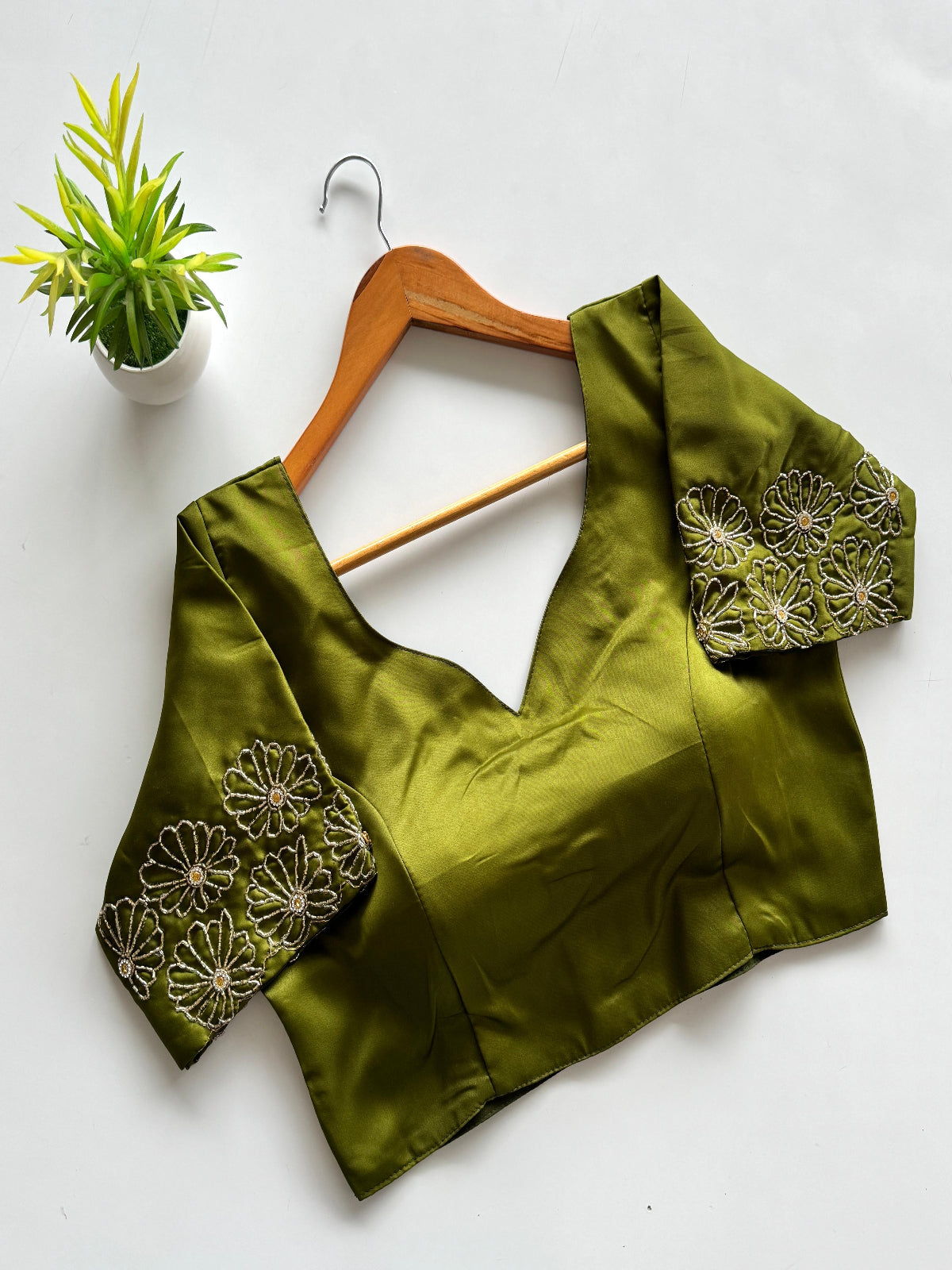 a beauty of golden handwork work all over blouse rpd fashion