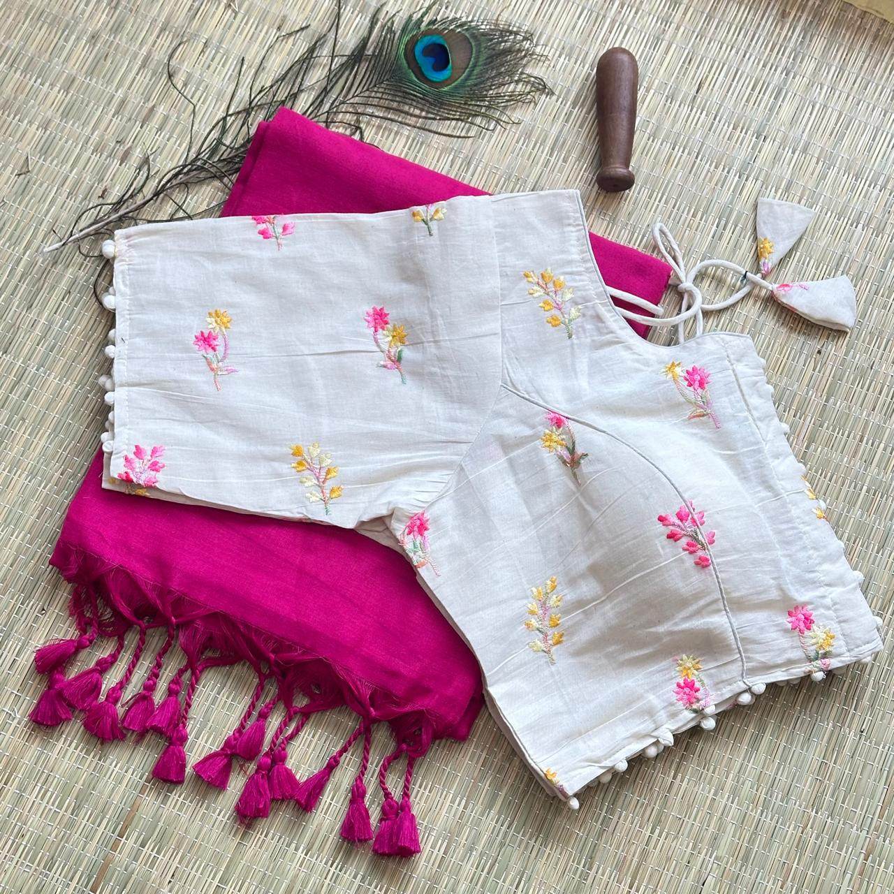 khadi cotton saree - rpd fashion