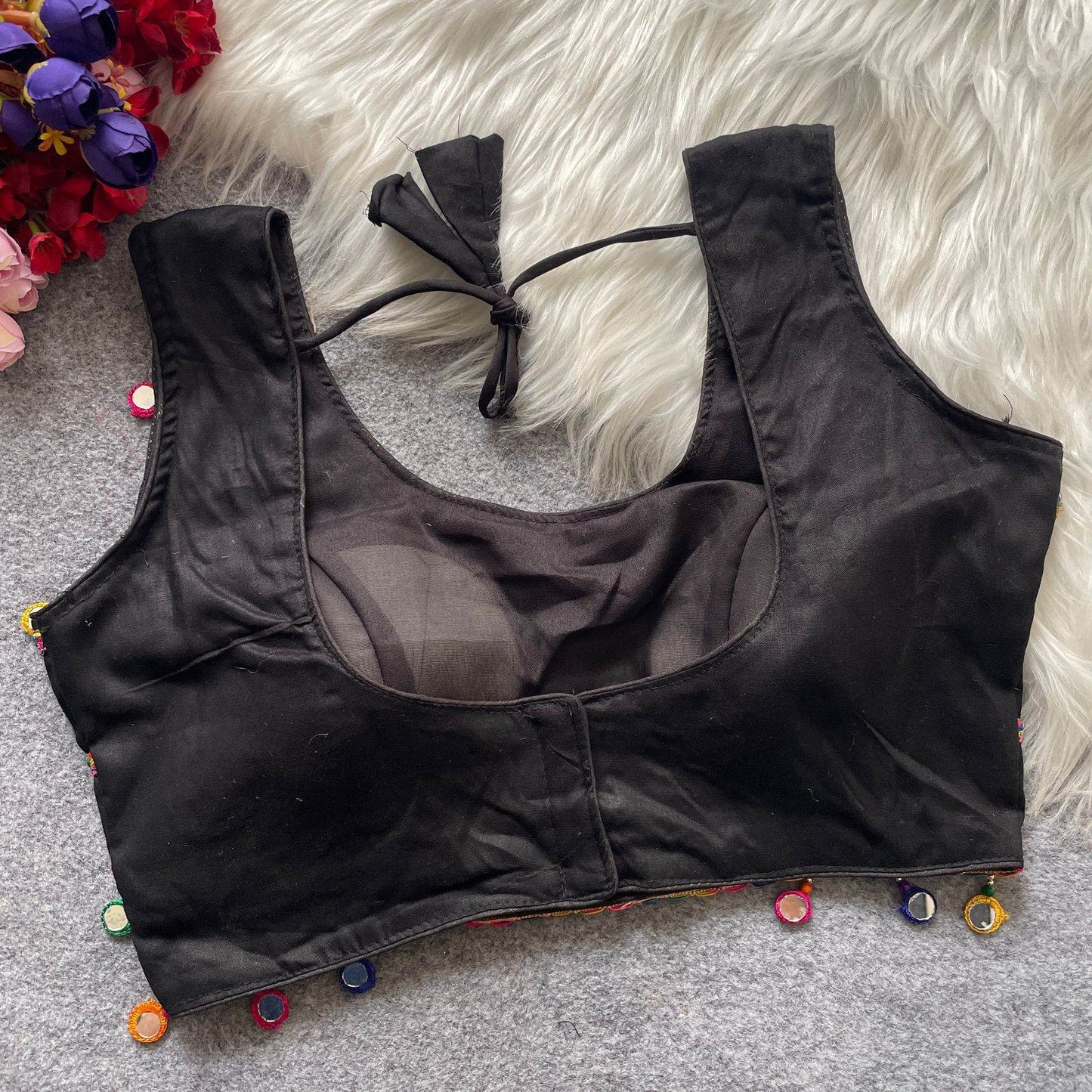 traditional navratri special halter neck blouse - rpd fashion