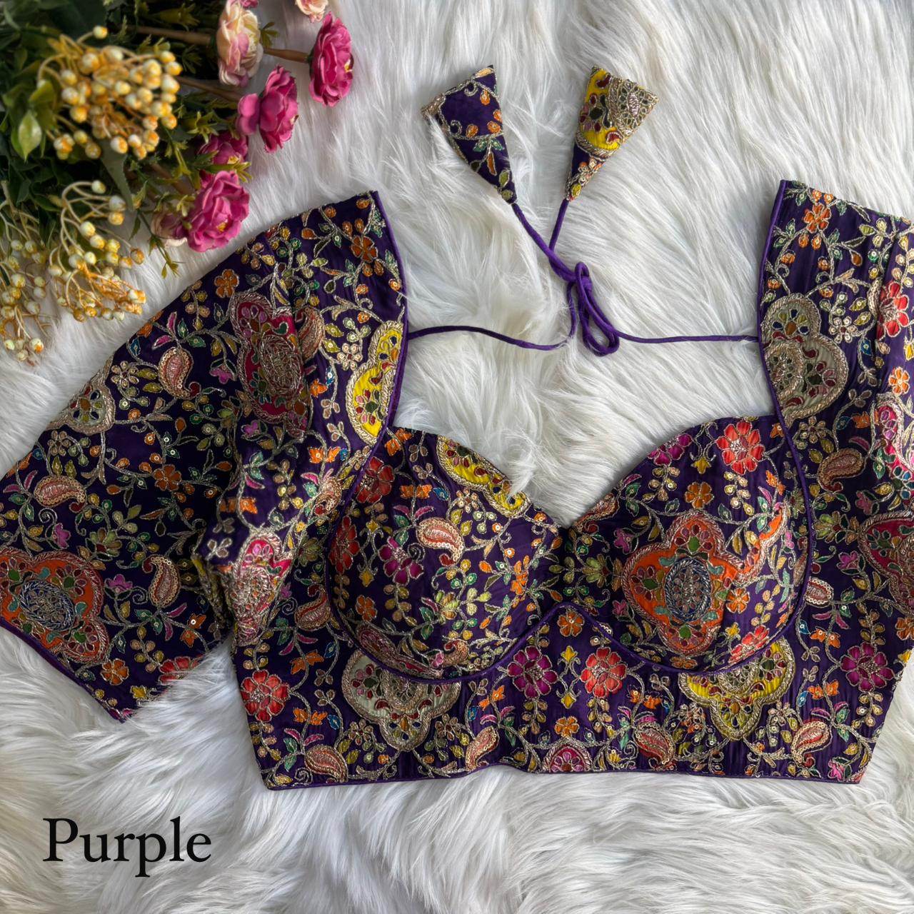 elegant readymade bridal blouses online - rpd fashion