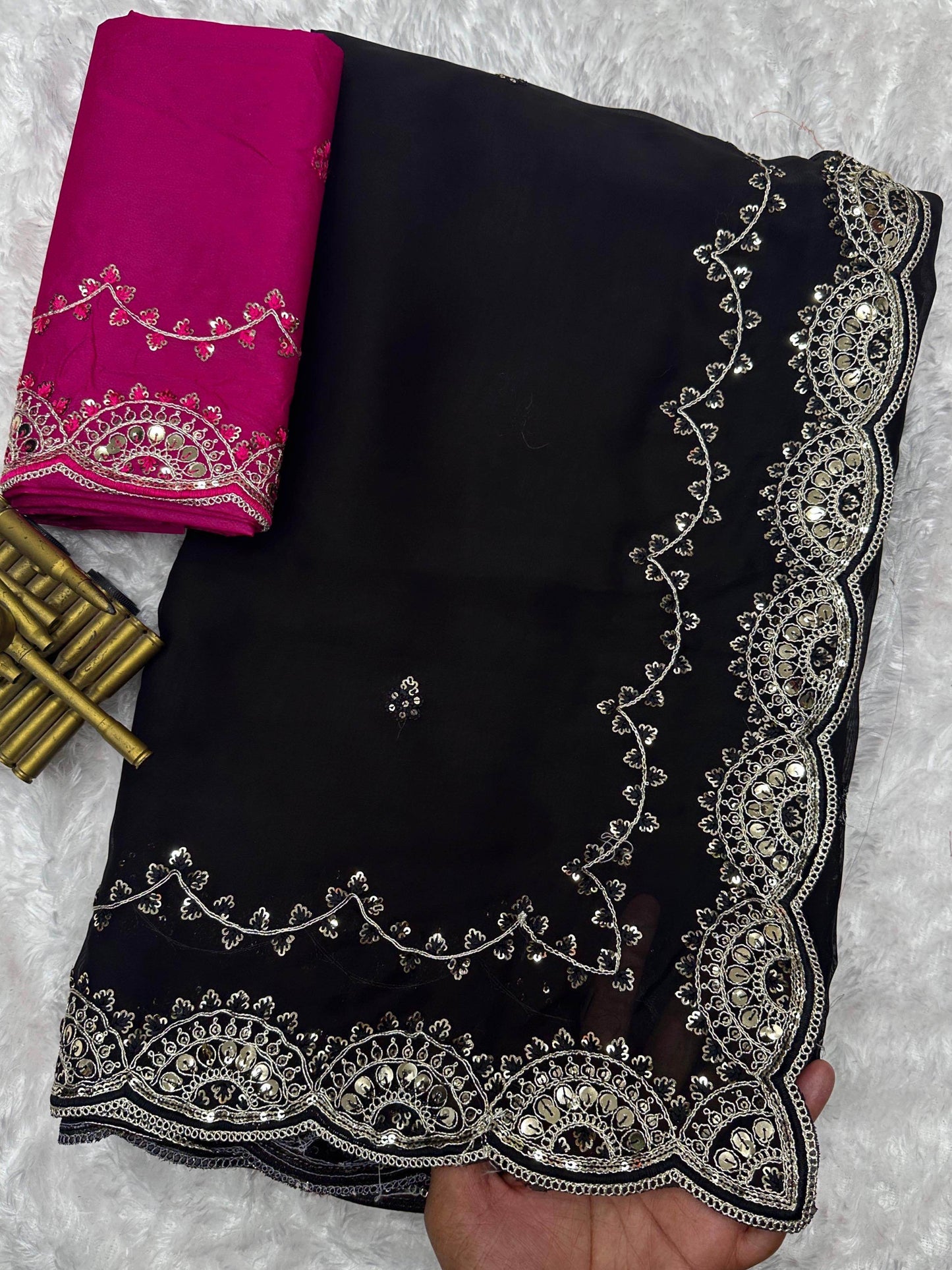 glamorous party wear saree for the upcoming marriage season - rpd fashion