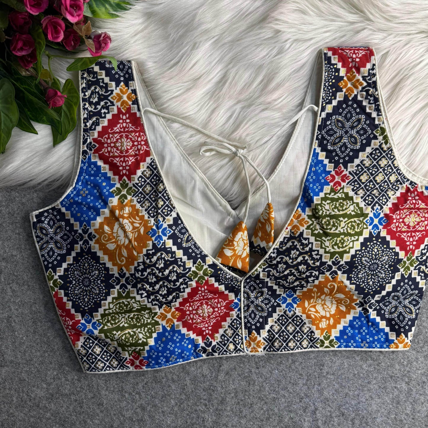 navratri special rayon cotton blouse - rpd fashion