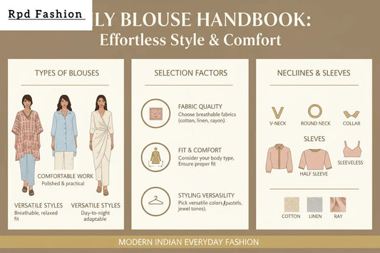 How to Choose the Right Blouse for Daily Use: A Practical Guide - RPD Fashion
