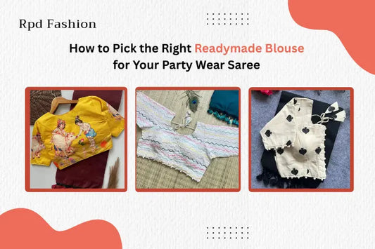 Readymade Blouse for Your Party Wear Saree