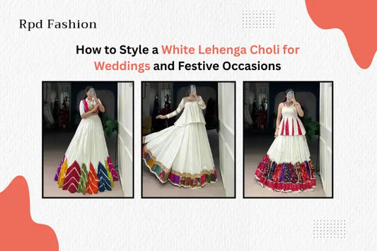 White Lehenga Choli for Wedding