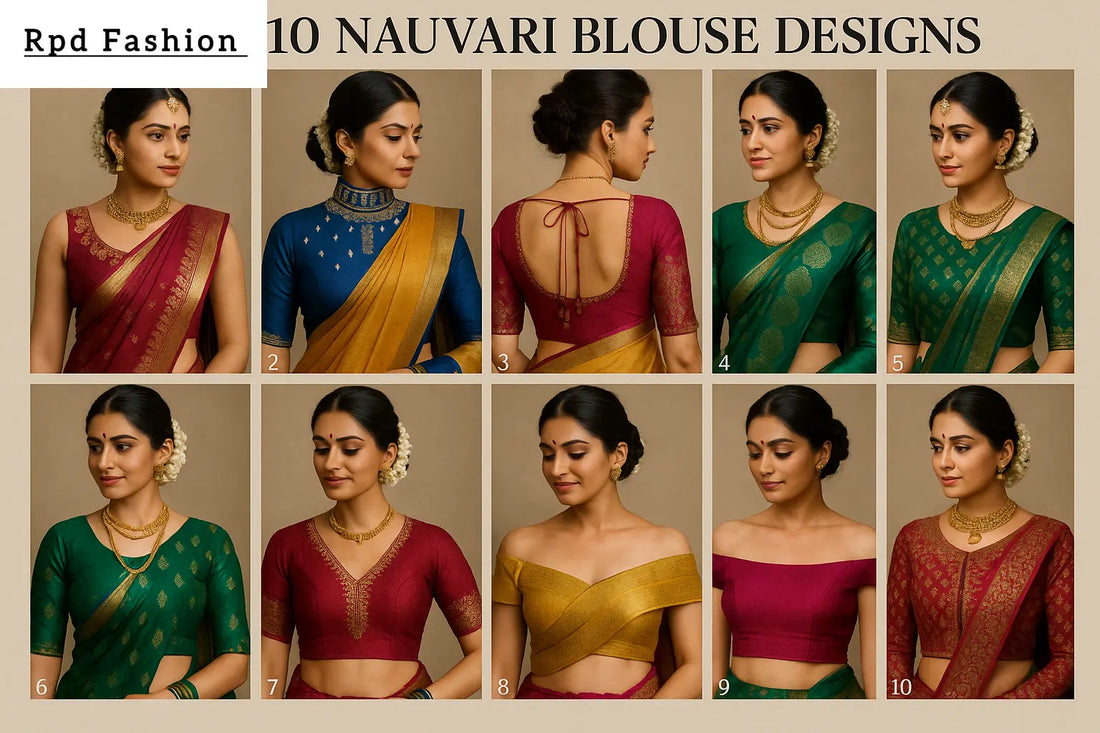 Top 10 Nauvari Blouse Designs: Your Ultimate Style Guide - RPD Fashion