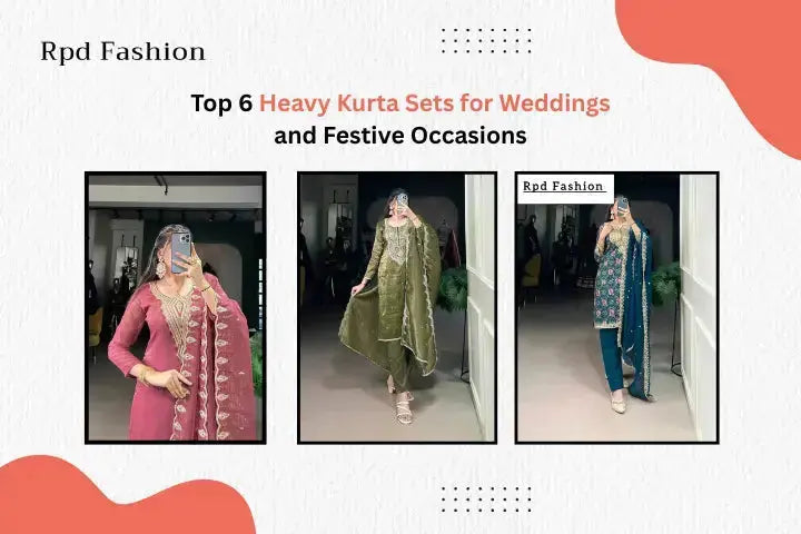 Top 6 Heavy Kurta Sets for Weddings and Festive Occasions - RPD Fashion