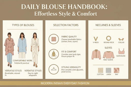 How to Choose the Right Blouse for Daily Use: A Practical Guide - RPD Fashion