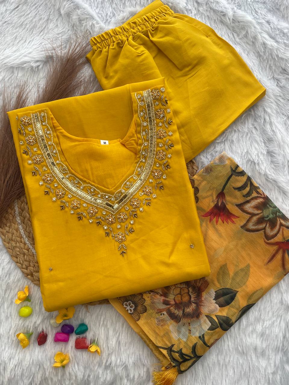 presenting new handwork kurta set collection&nbsp;