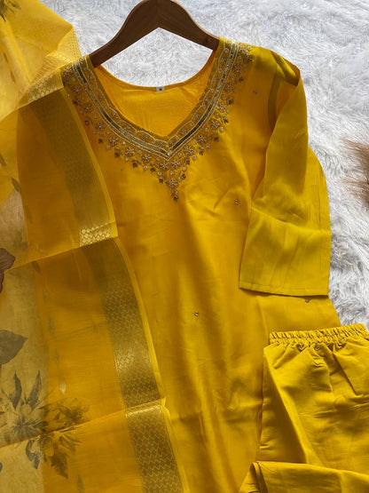 Presenting new handwork kurta set collection&nbsp;