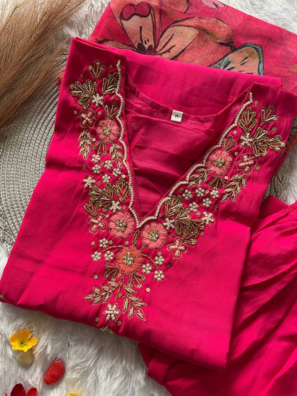 handwork kurta set Rpd Fashion