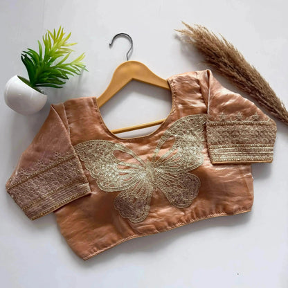 Beautiful Embroidery Sequence Blouse Cover - RPD Fashion