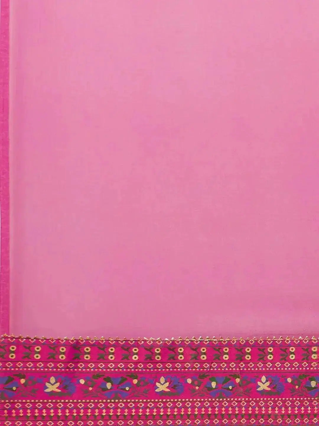 Cotton Kurta Set for Women | Pink Printed Kurti Pant with Dupatta Set - RPD Fashion