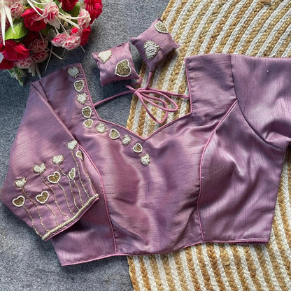 Designer Hand Work Blouse Designs for Wedding & Party Wear Sarees - RPD Fashion