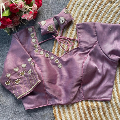 Designer Hand Work Blouse Designs for Wedding & Party Wear Sarees - RPD Fashion