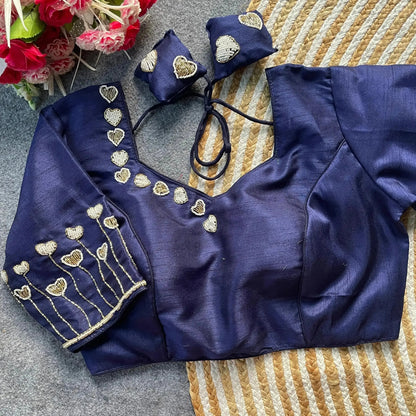 Designer Hand Work Blouse Designs for Wedding & Party Wear Sarees - RPD Fashion