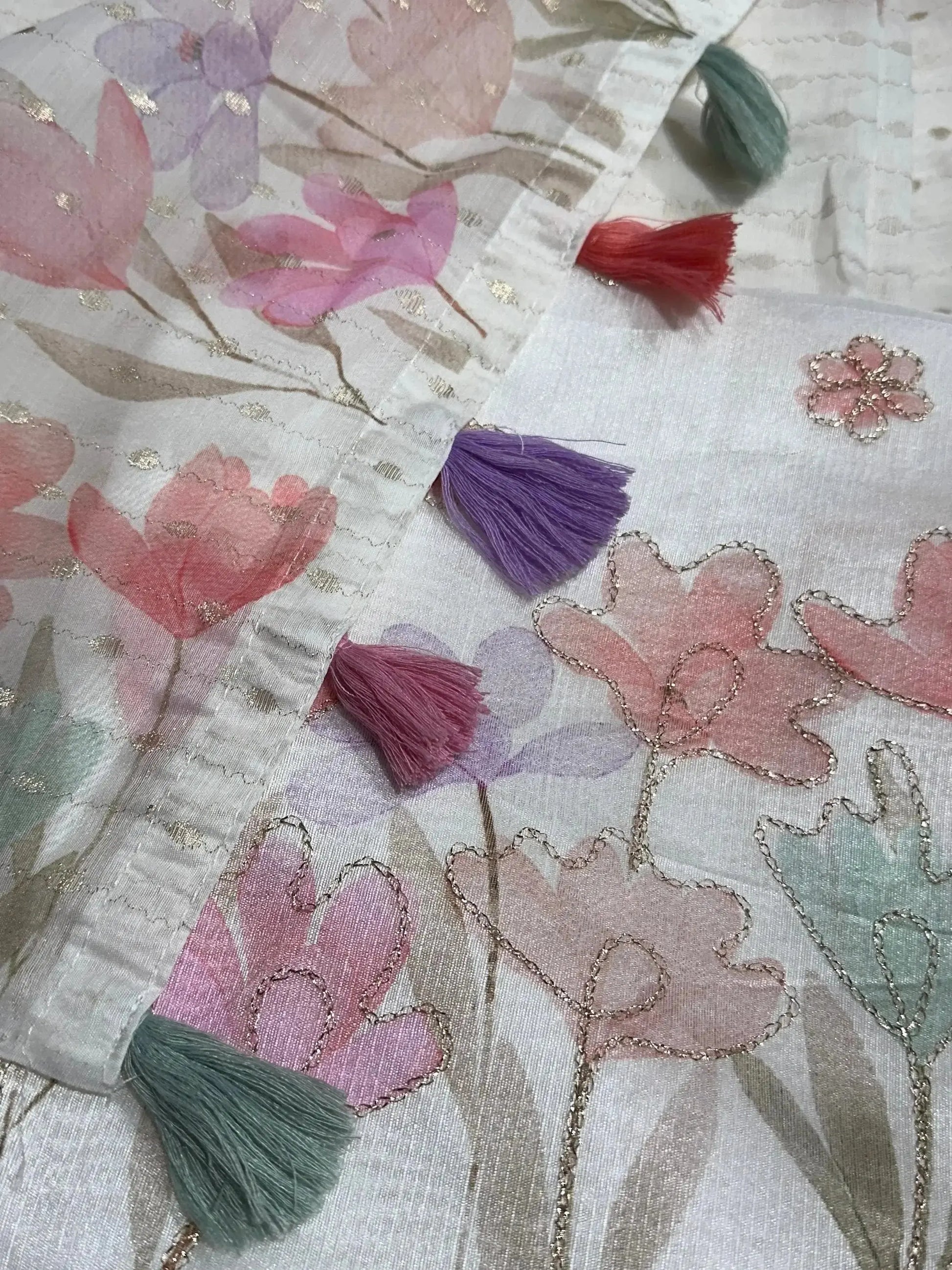 Effortless elegance meets vibrant charm with this Designer saree for your monsoon paradise - RPD Fashion