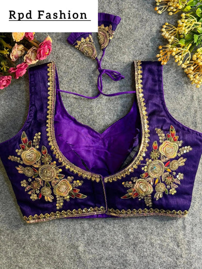 Elegant Heavy Beaded Bridal Blouse - RPD Fashion