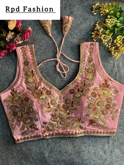 Elegant Heavy Beaded Bridal Blouse - RPD Fashion