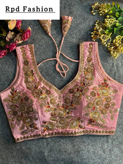 Elegant Heavy Beaded Bridal Blouse - RPD Fashion