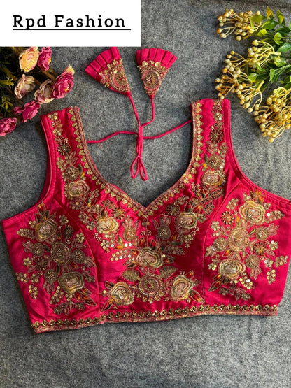 Elegant Heavy Beaded Bridal Blouse - RPD Fashion