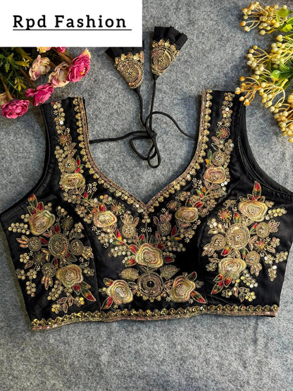 Elegant Heavy Beaded Bridal Blouse - RPD Fashion