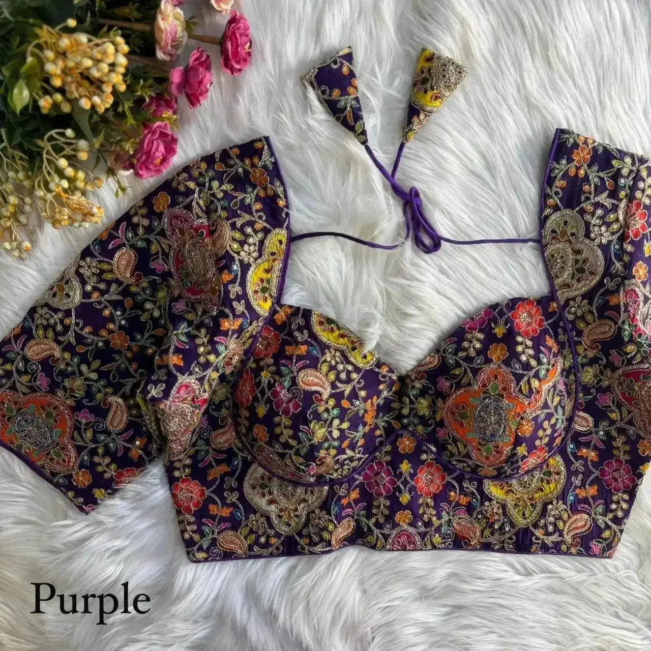 elegant readymade bridal blouses online - rpd fashion