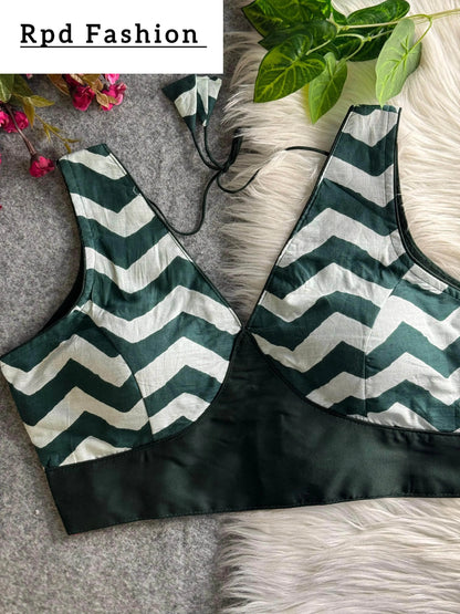 Fancy Partywear Blouse - Elegant Cotton Design with Heavy Stitching - RPD Fashion