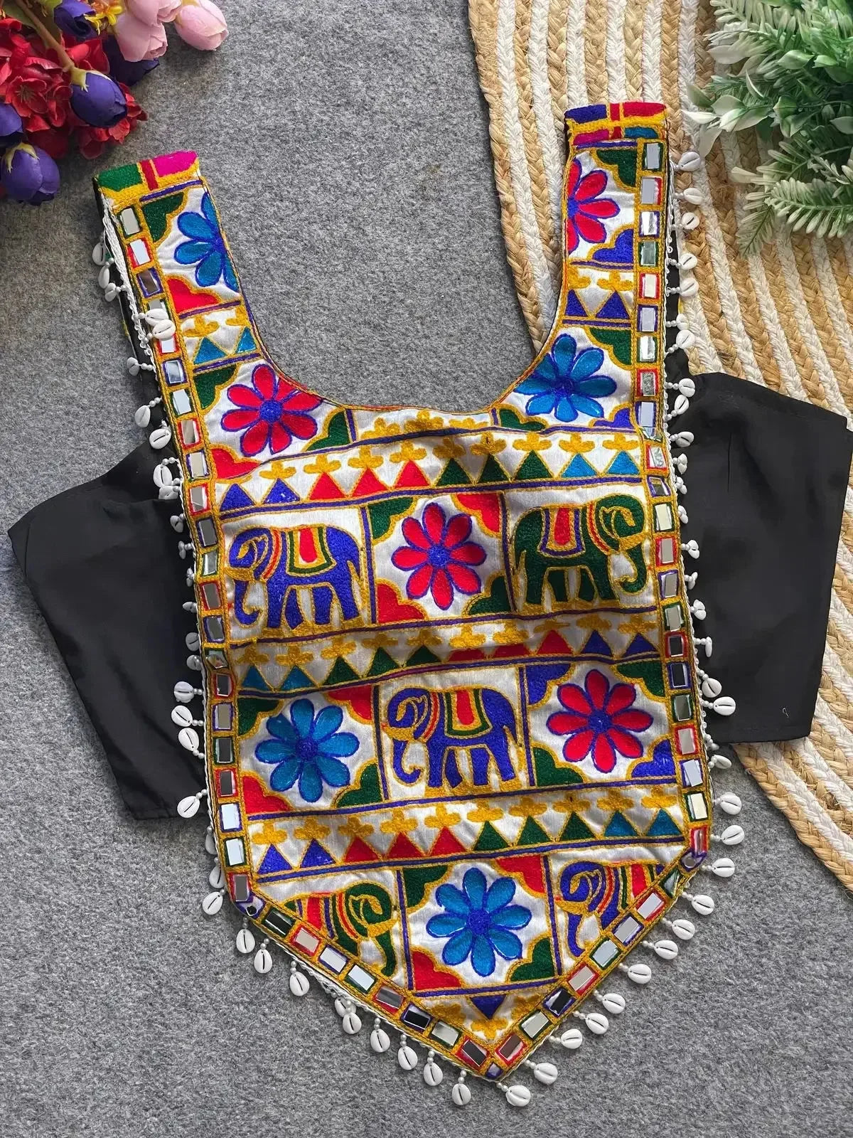 halter neck style real shell blouse for work and parties - rpd fashion