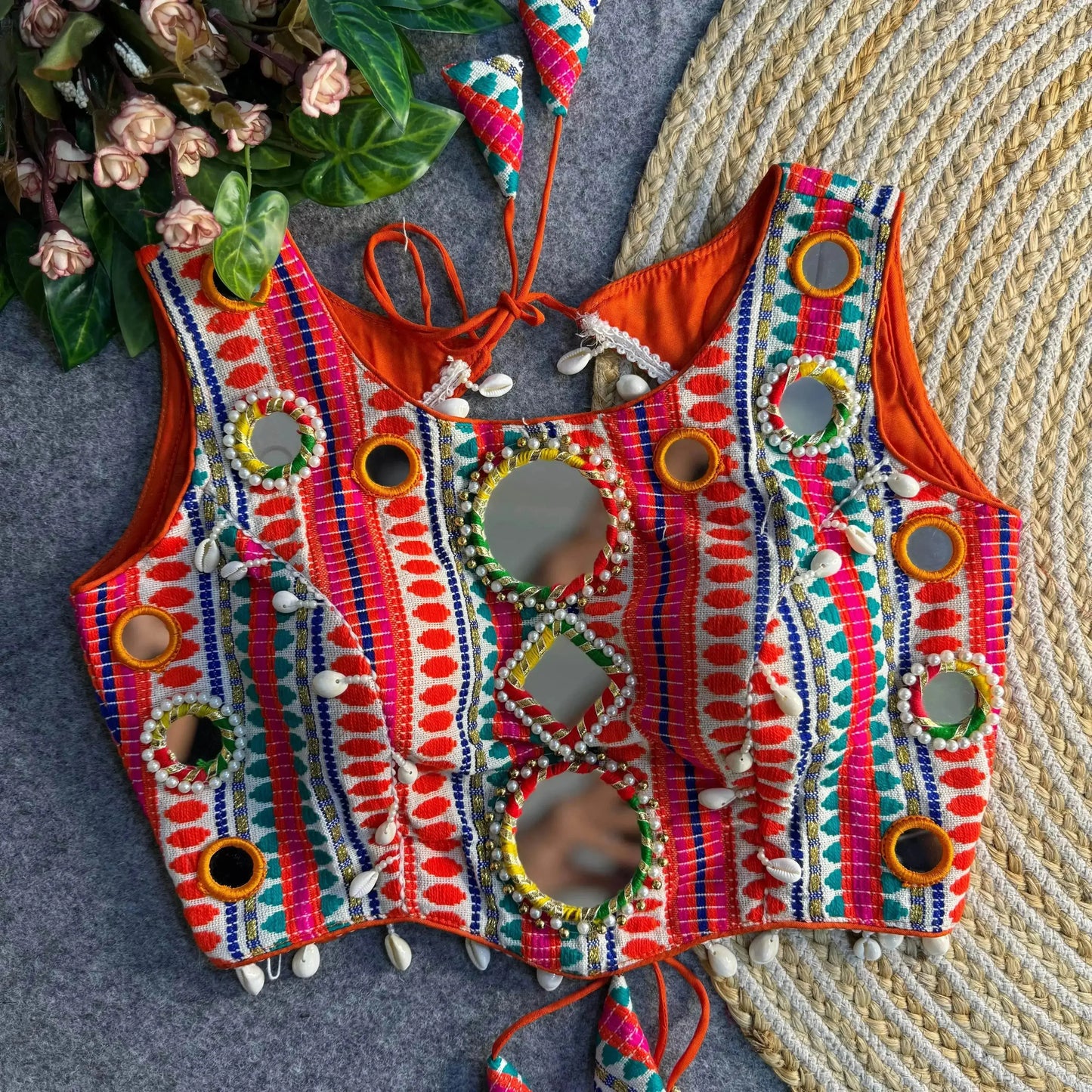 heavy embroidered readymade navratri blouse - rpd fashion