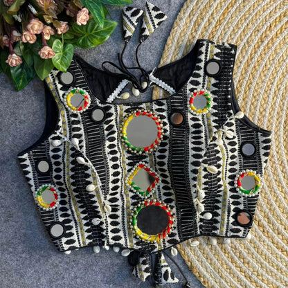 Heavy Embroidered Readymade Navratri Blouse - RPD Fashion