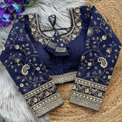 Heavy Embroidery Bridal Work Blouse - Elegant and Sophisticated - RPD Fashion