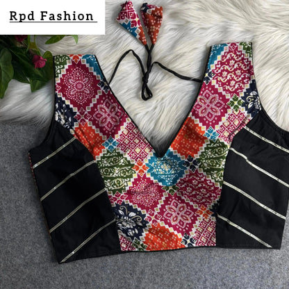 Navratri Special Rayon Cotton Blouse - RPD Fashion