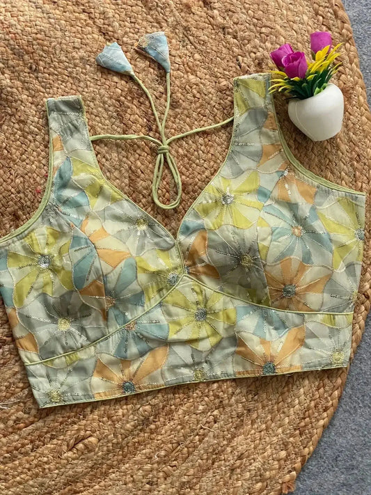 Navratri Special Sabyasachi Pattern Blouse - RPD Fashion