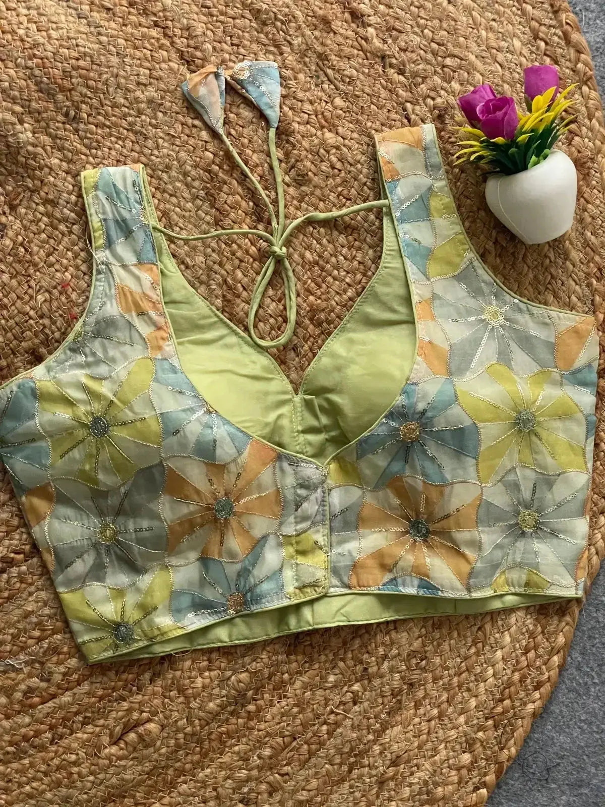 navratri special sabyasachi pattern blouse - rpd fashion