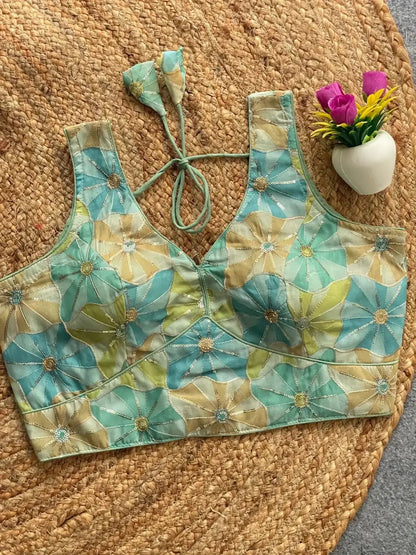 Navratri Special Sabyasachi Pattern Blouse - RPD Fashion