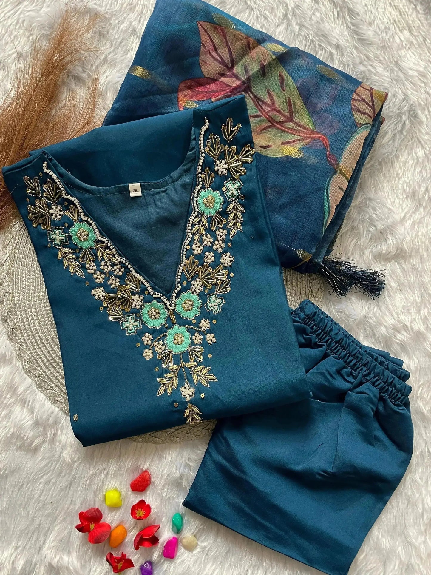 new handwork kurta set collection for women - rpd fashion