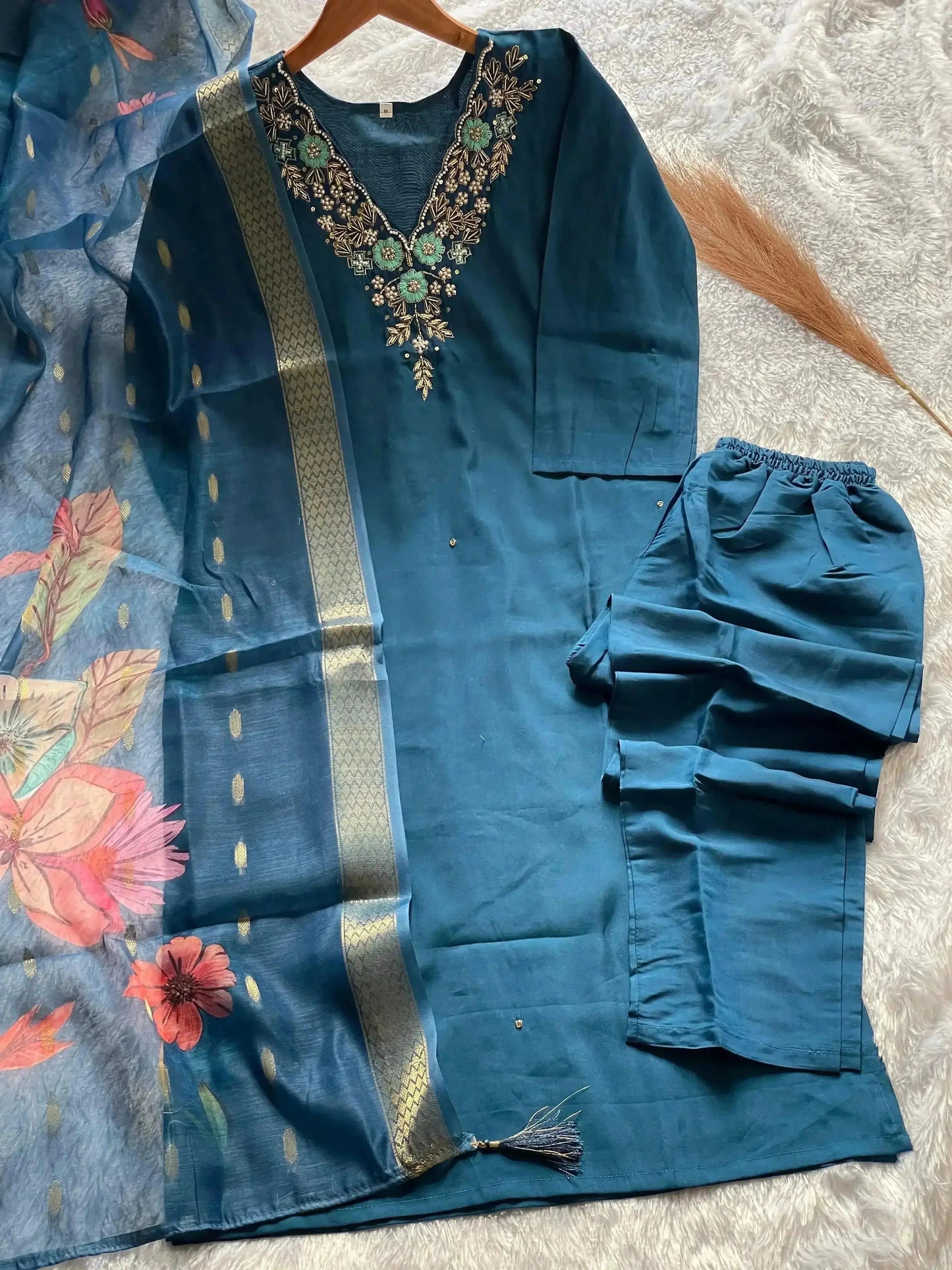 new handwork kurta set collection for women - rpd fashion