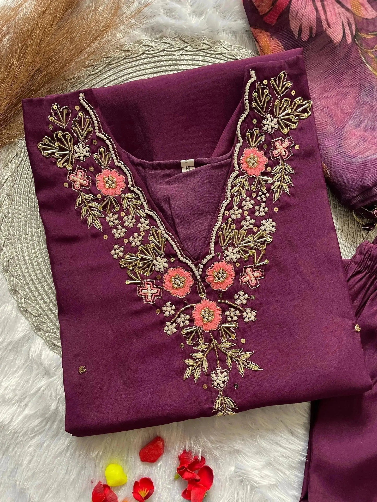 new handwork kurta set collection for women - rpd fashion