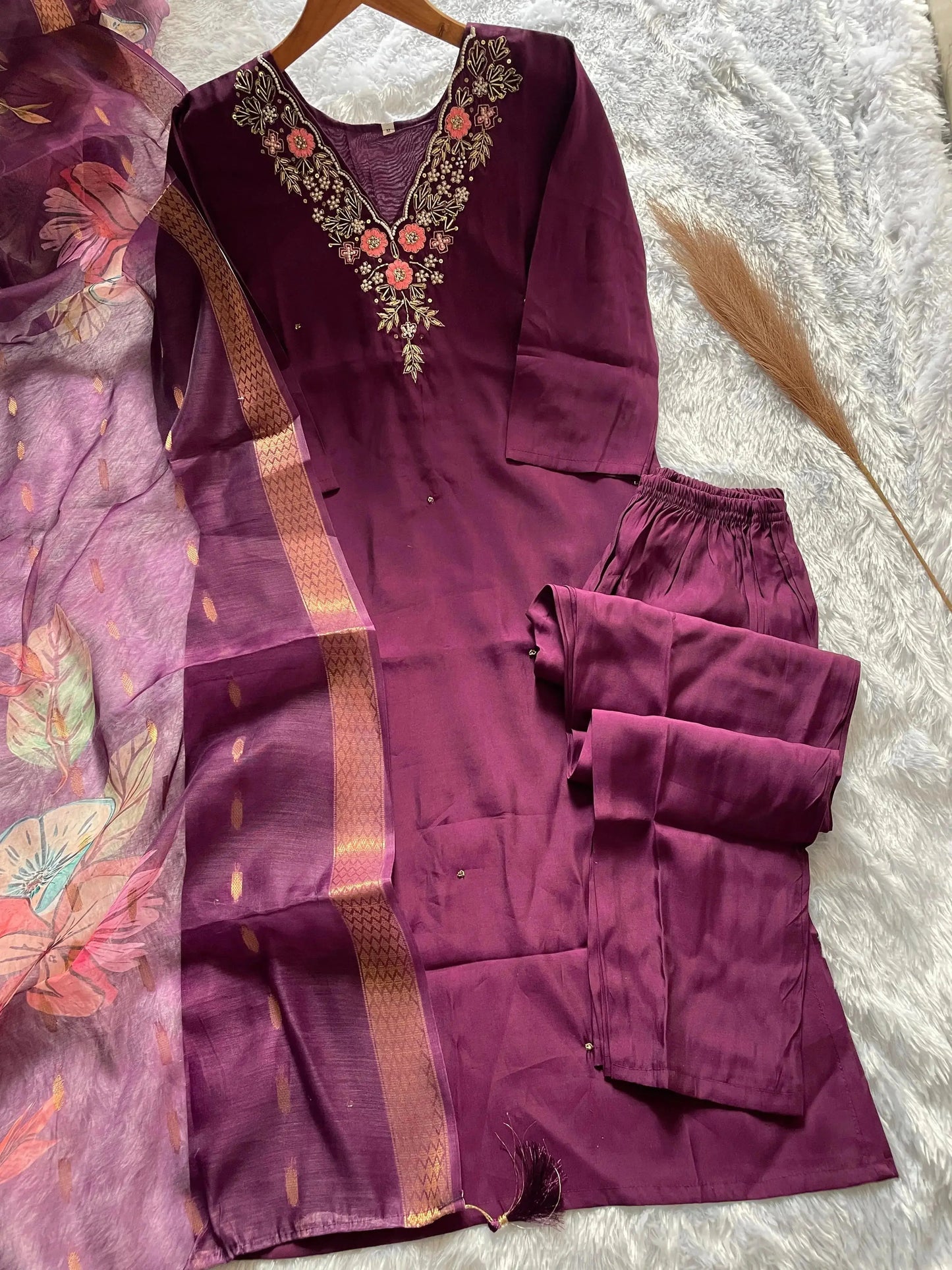 new handwork kurta set collection for women - rpd fashion